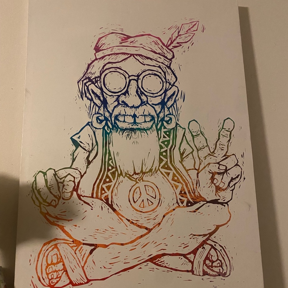 Hippie wall decor